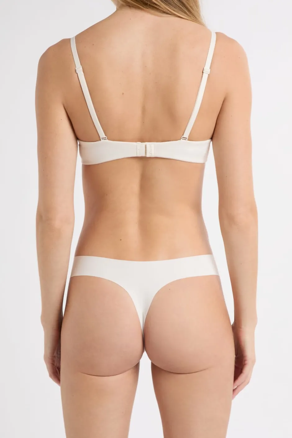 ETAM Braguitas Invisibles|Tanga|Tanga de microfibra CRUDO
