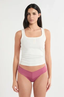 ETAM Tanga Brasileño|Braguitas Party|Tanga de microfibra BLUSH
