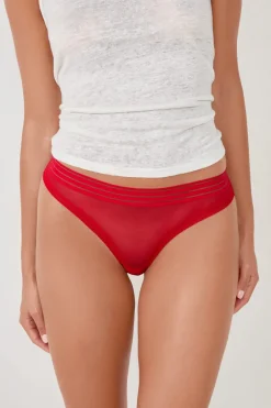 ETAM Tanga Brasileño|Braguitas Party|Tanga de tul BERMELL&Oacute;N