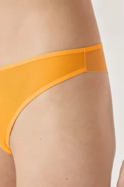 ETAM Braguitas Invisibles|Tanga|Tanga de tul AMARILLO SOL