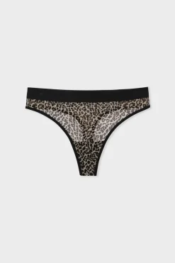 ETAM Novedades Braguitas|3X2 En Braguitas|Tanga de tul x Lemonade Dolls NOIR