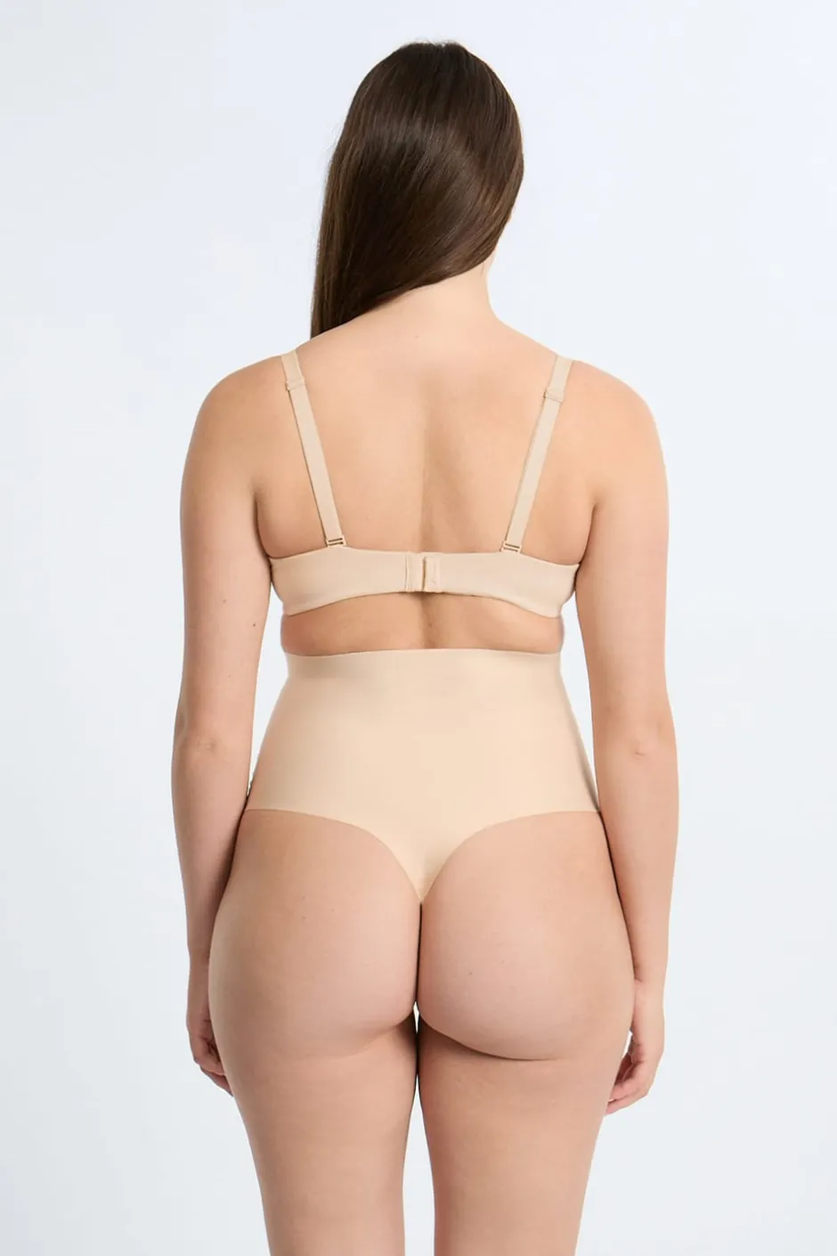 ETAM Braguitas Moldeadoras|Braguitas Invisibles|Tanga moldeador - fuerte sujeción BEIGE