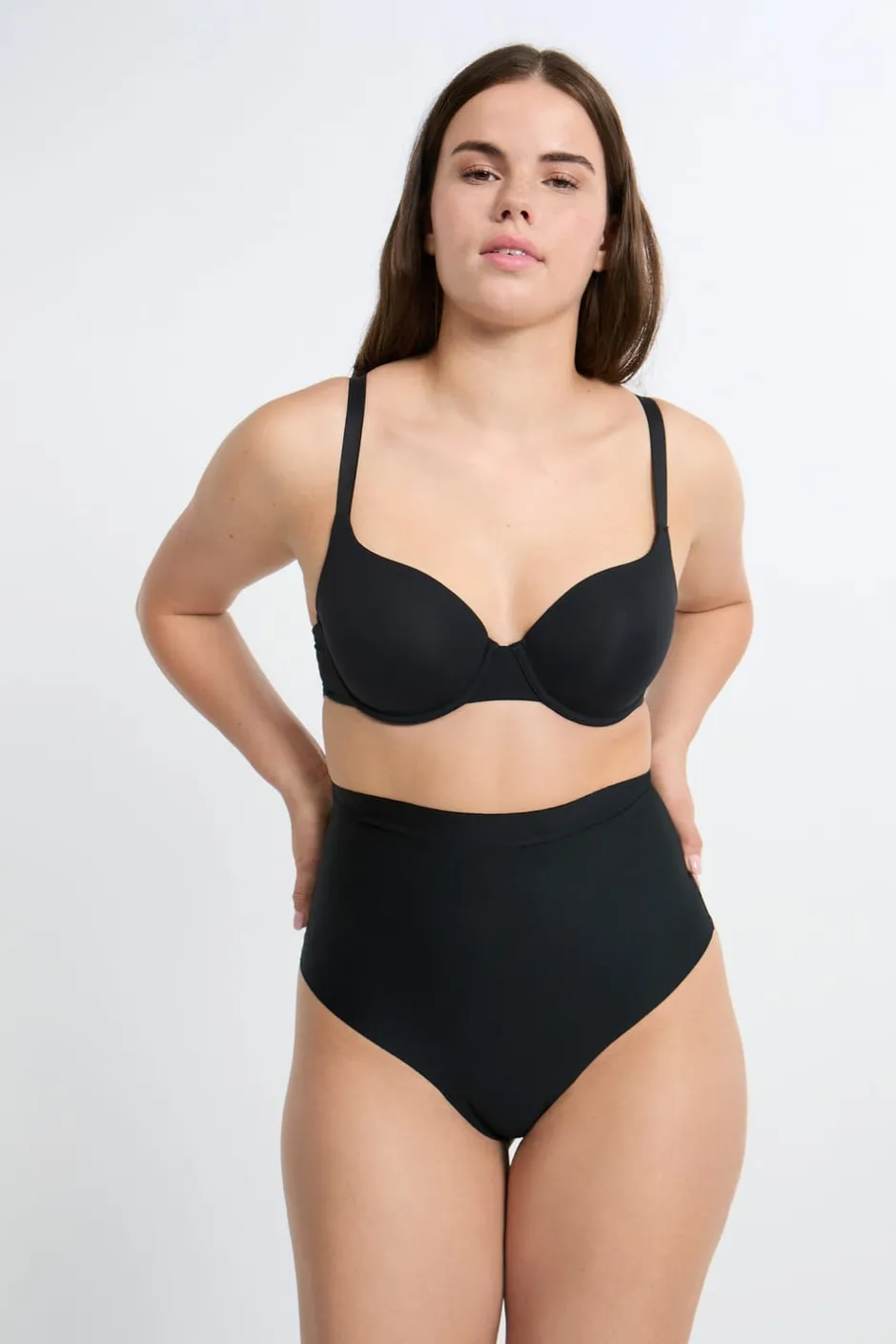 ETAM Braguitas Moldeadoras|Braguitas Invisibles|Tanga moldeador - fuerte sujeción NEGRO