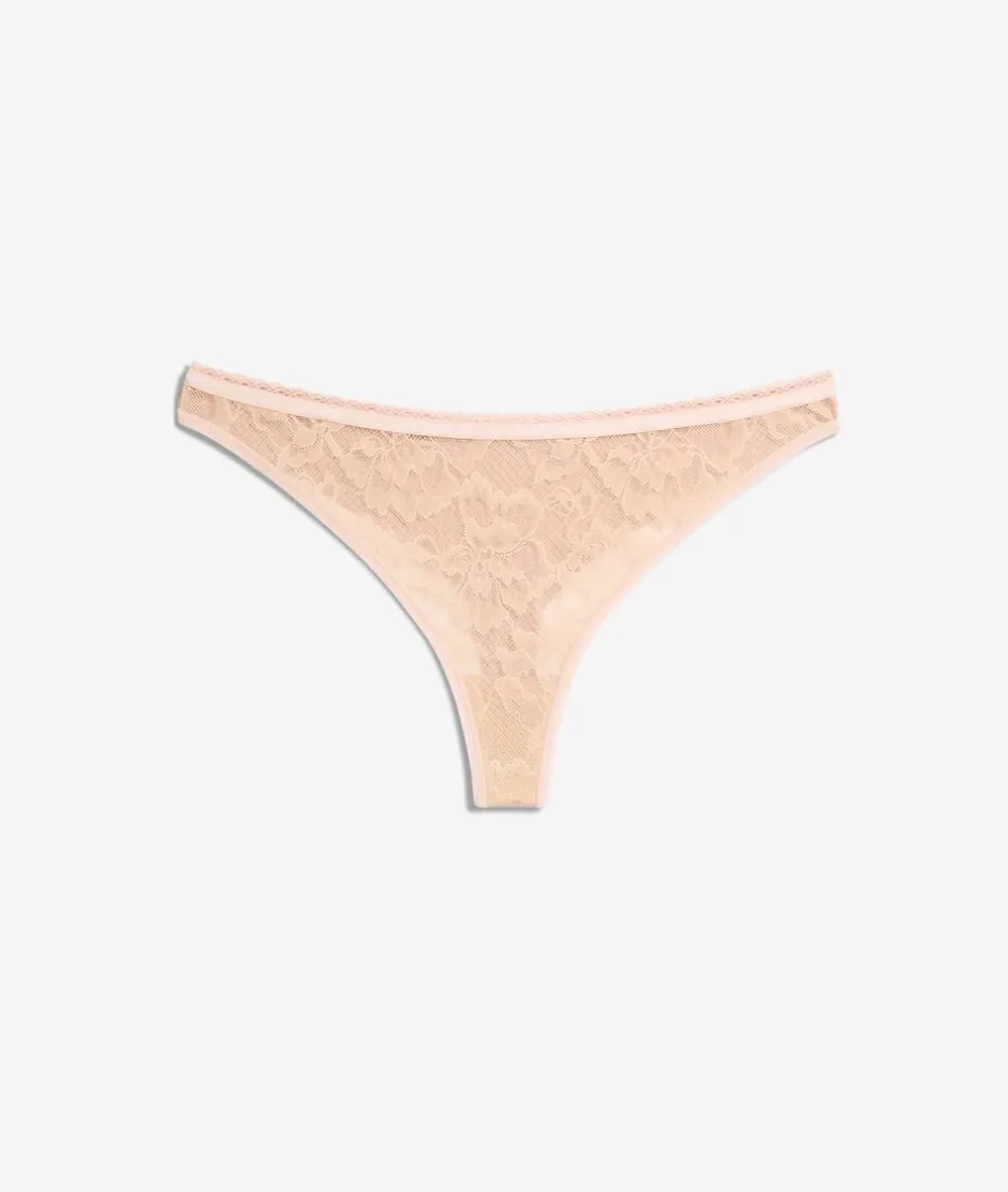 ETAM Tanga Brasileño|Tanga ultracómodo BEIGE
