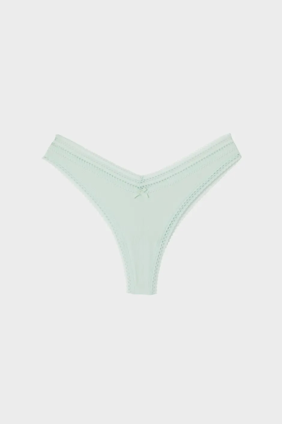 ETAM Tanga Brasileño|Tanga v shape de microfibra ESMERALDA