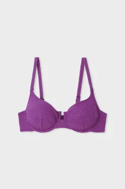 ETAM Con Aro|Top bikini con aros MORADO