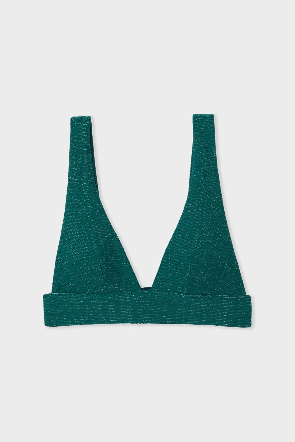 ETAM Triángulos|Top bikini triangular ESMERALDA