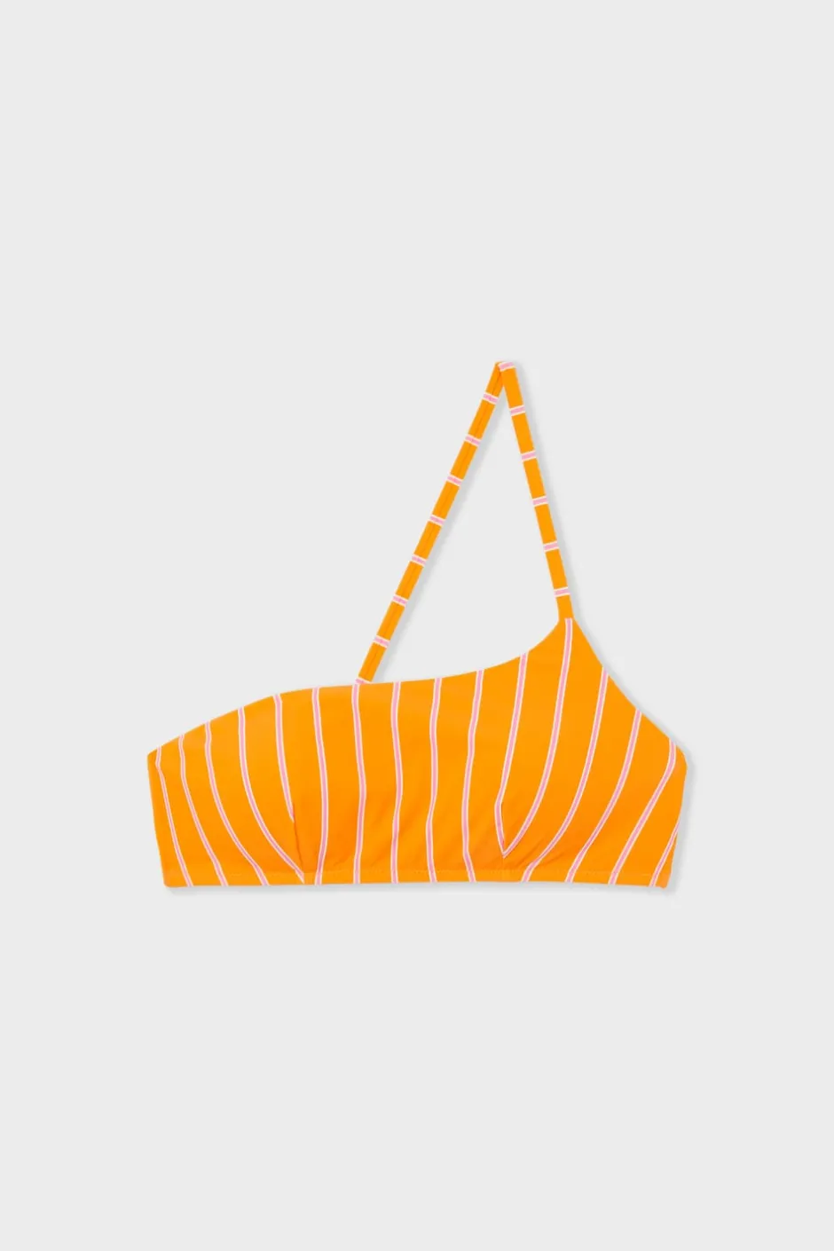 ETAM Tops Brassiere|Top de bikini asimétrico IMP FD NARANJA