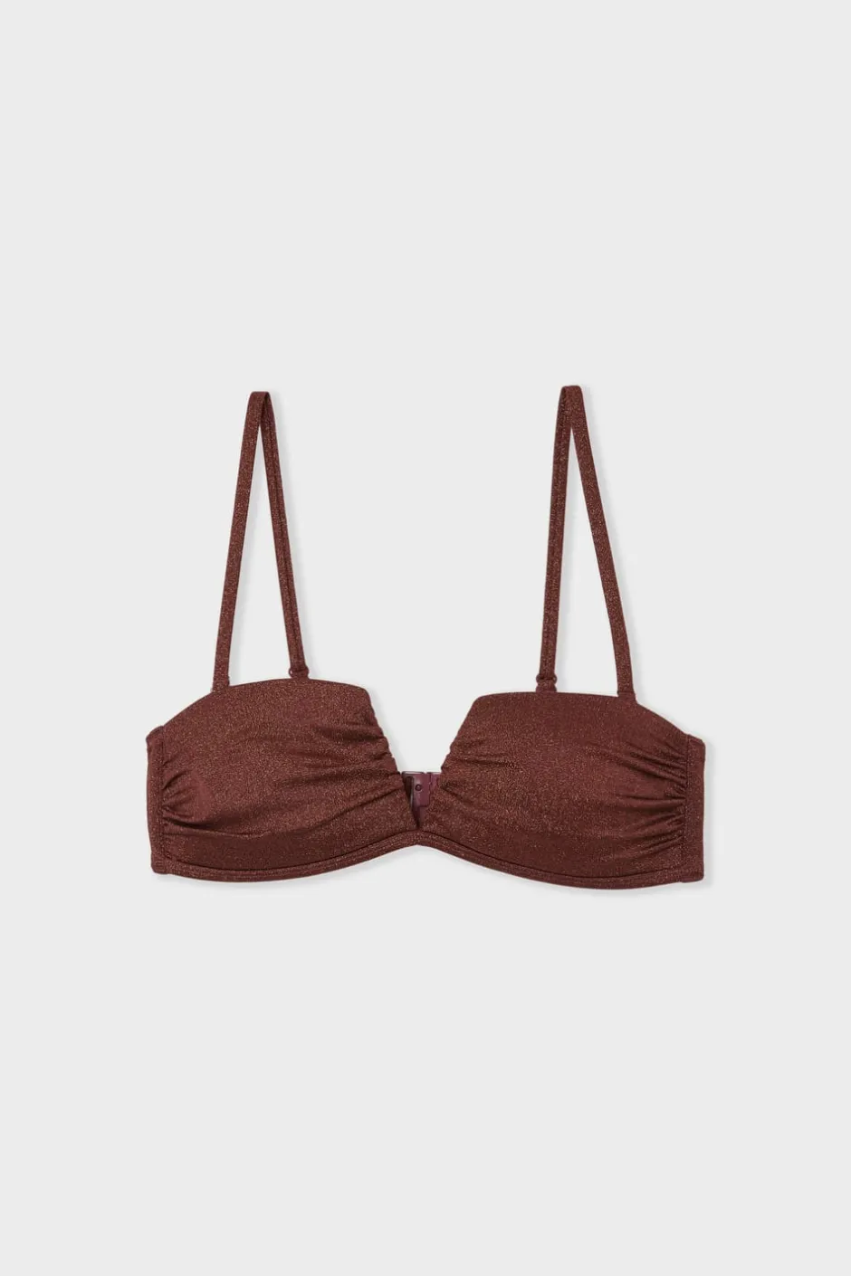 ETAM Bandeau|Top de bikini bandeau CHOCOLATE