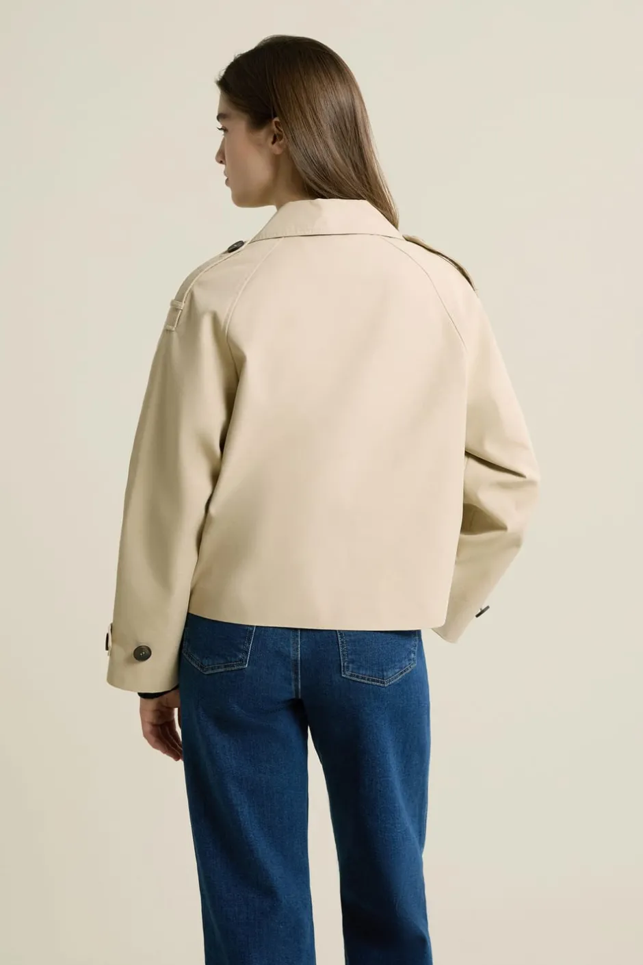 ETAM Abrigos Cortos|Gabardinas|Trench court BEIGE