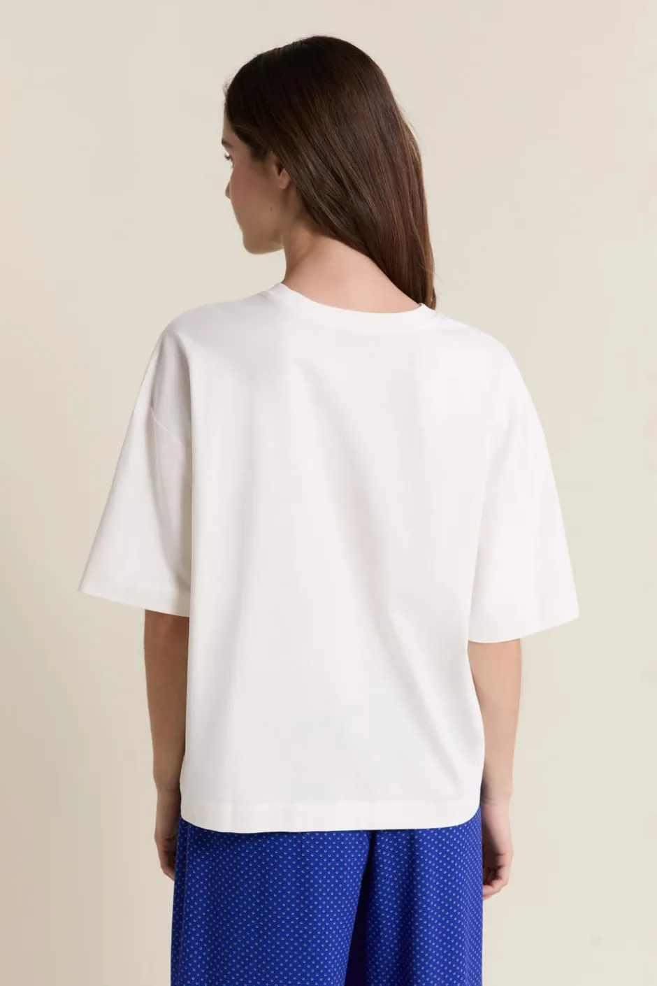 ETAM Los Pijamas Más Responsables|Partes De Arriba De Pijama|T-shirt de pyjama manches courtes en coton BLEU ROYAL