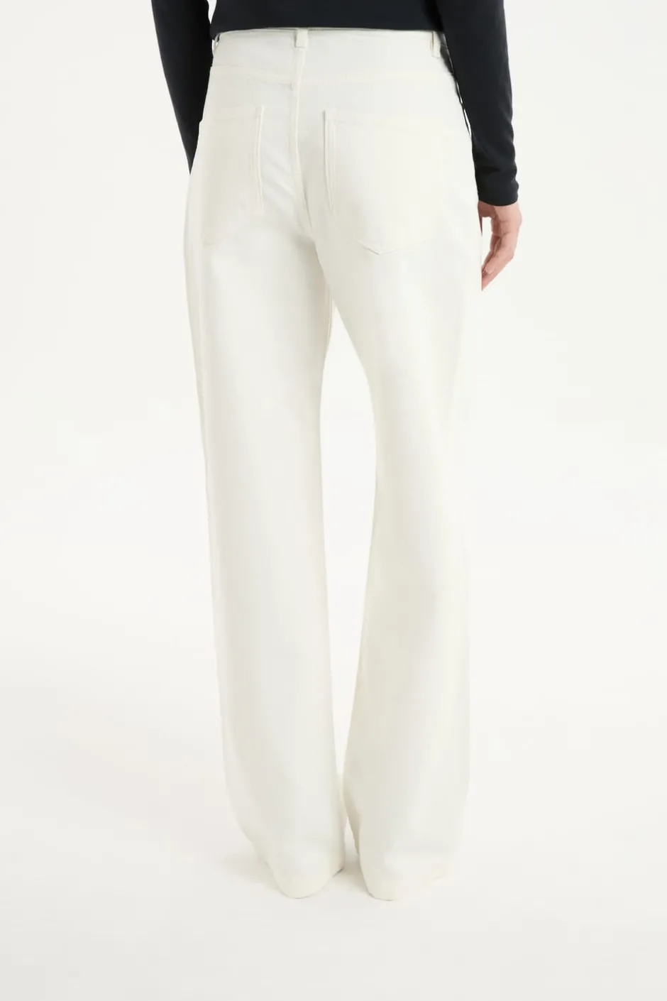 ETAM Jeans|Vaqueros anchos de algodón crudo