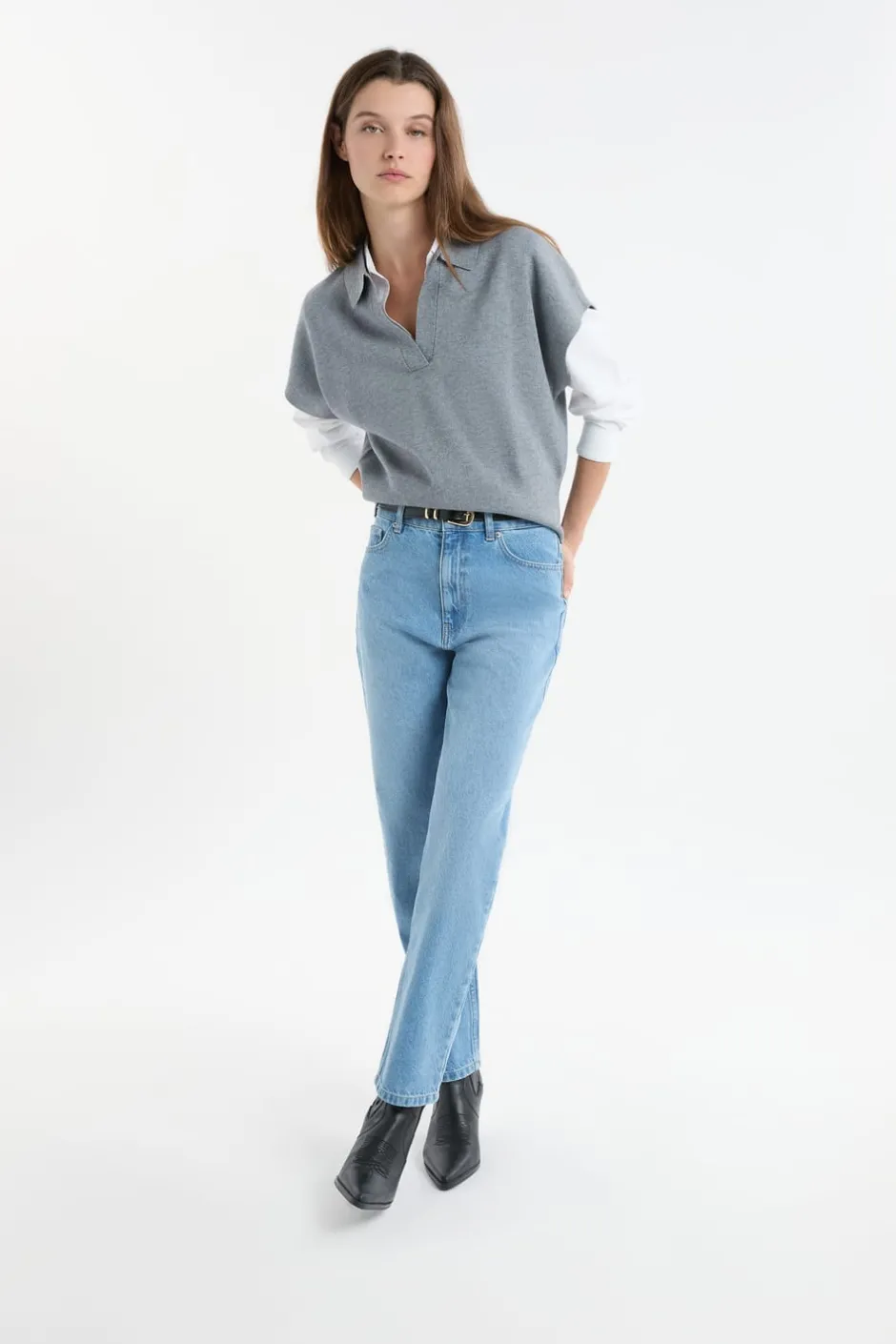 ETAM Corte Recto|Jeans|Vaqueros de corte recto AZUL REAL