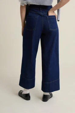 ETAM Corte Recto|Jeans|Vaqueros rectos con bolsillos delanteros azul denim