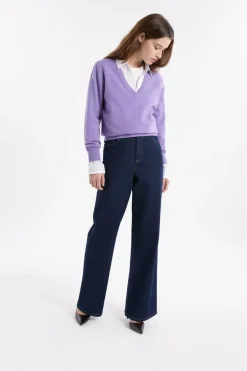 ETAM Corte Ancho|Jeans|rectos de algodón VAQUEROS