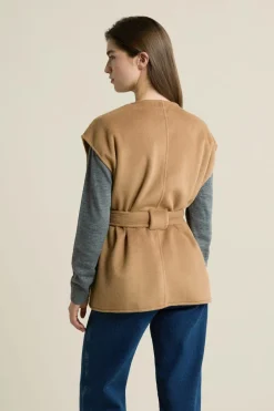 ETAM Chaquetas Sin Mangas|Chaquetas|Veste sans manches ceinturée DUNE