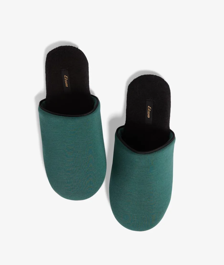 ETAM Zapatillas|Zapatillas destalonadas VERDE