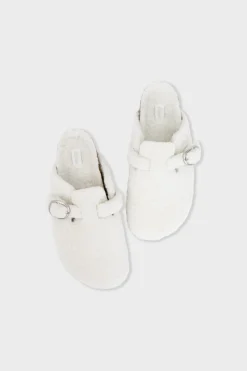 ETAM Zapatillas|Homewear|Zapatillas destalonadas de tejido ultrasuave CRUDO