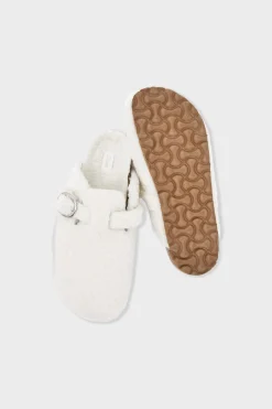 ETAM Zapatillas|Homewear|Zapatillas destalonadas de tejido ultrasuave CRUDO