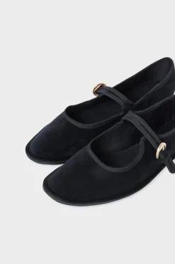 ETAM Pijamas Calentitos|Zapatillas|Zapato estilo bailarina NEGRO