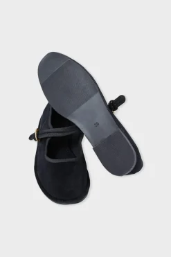 ETAM Pijamas Calentitos|Zapatillas|Zapato estilo bailarina NEGRO